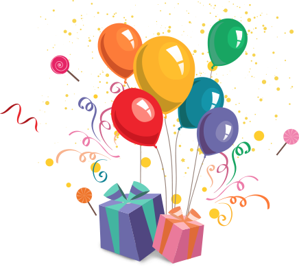 Download Globos Cumpleanos Png Cumpleanos Para La Comadre Png Image With No Background Pngkey Com