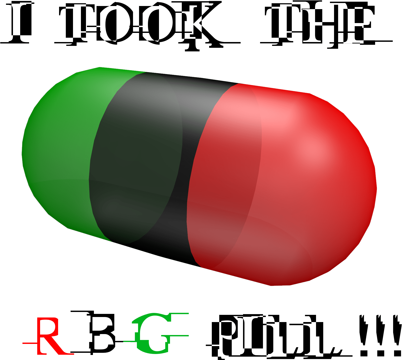 The Rbg Pill Light Green 4 Cafepress1 - Pan-african Flag (2000x2000), Png Download