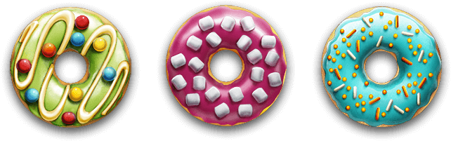 Ranged Ny18 Donut - Circle (778x302), Png Download