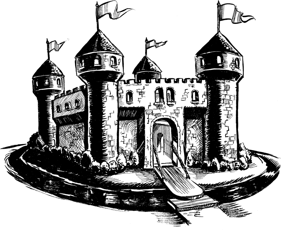 Castle - Monsieur Bonacieux (917x768), Png Download