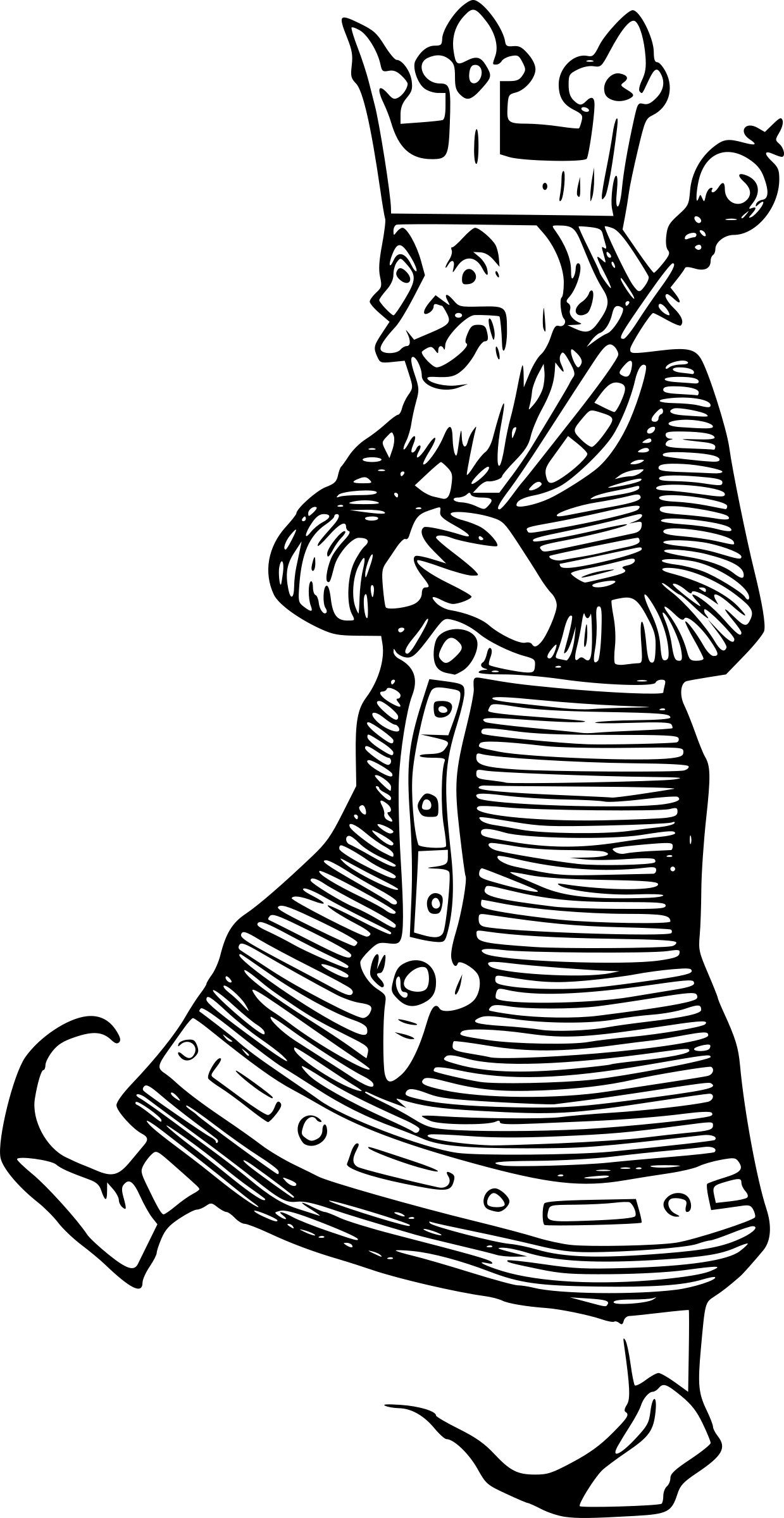 This Free Icons Png Design Of An Old King (1239x2400), Png Download