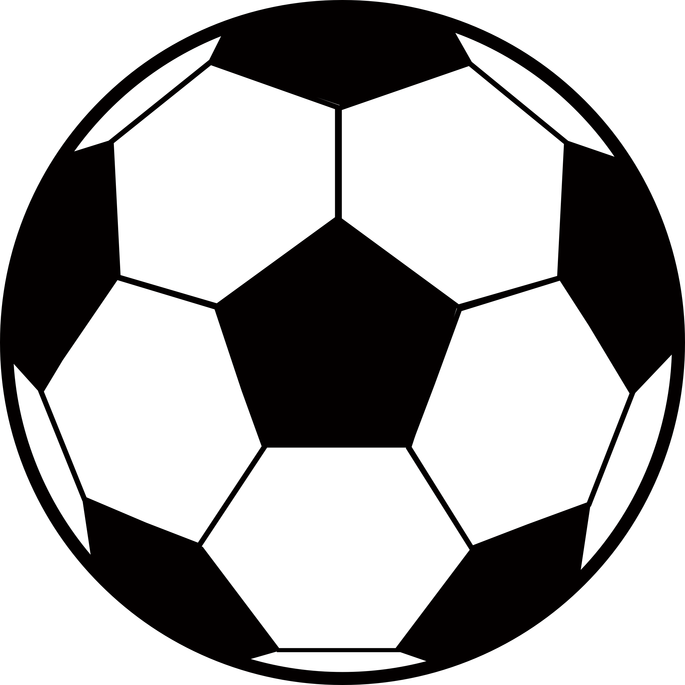 Clipart Of Soccer Ball - Soccer Ball Clipart (2400x2400), Png Download
