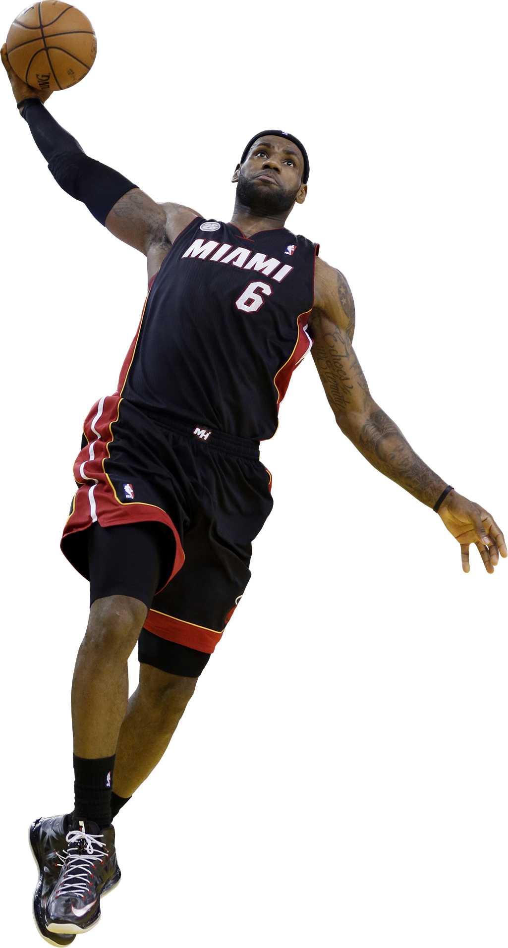 Lebron James Png Pic - Lebron James Miami Heat Png (549x1024), Png Download