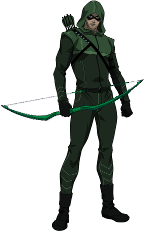 Arrow By Crossovercomic On Deviantart Svg Transparent - Green Arrow Animated (500x500), Png Download