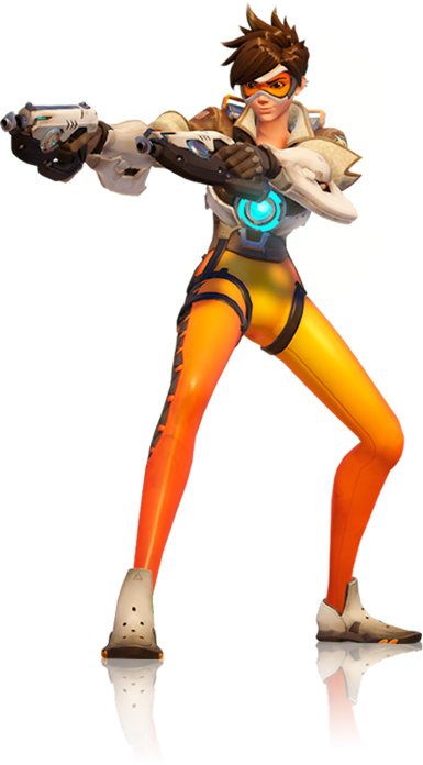 Tracer - Over Watch Elf On The Shelf (385x696), Png Download
