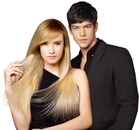 Other Hair Problems- Jonsson Protein Singapore - Model Male And Female (450x419), Png Download