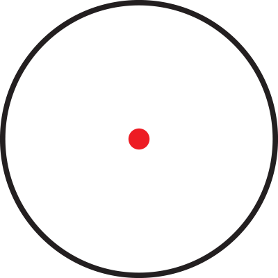 30mm Ncstar Red Dot Tube Reflex Sight - Ancient Indian Symbol For Zero (400x400), Png Download