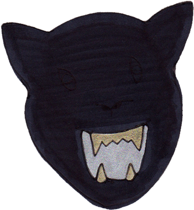 4 Png Cat - Black Cat (700x700), Png Download