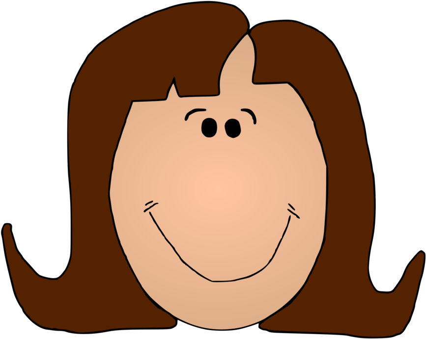 Download Woman Smiley Girl (907x750), Png Download