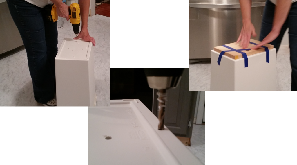 Trash Can Steps - Waste Container (1024x568), Png Download