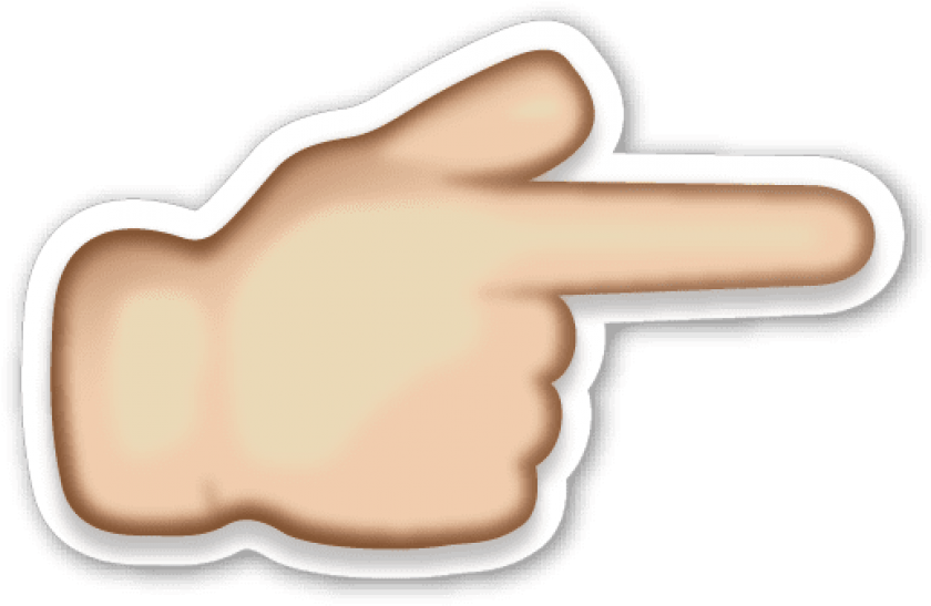 27 Images About Emoji On We Heart It - Hand Emoji (480x326), Png Download