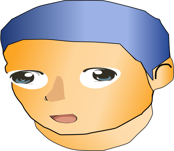 Free Vector Gnu D Me Anime Clip Art - Anime Clipart (600x521), Png Download