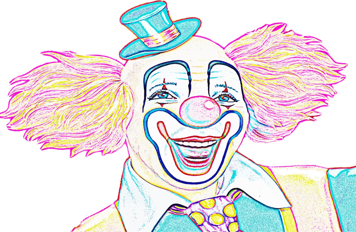 Clown Drawing Circus Art - Clown Sketch (1149x750), Png Download