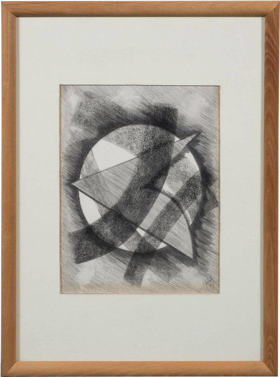 Free Download Sophisticated Futurist Abstract Fortunate - Pencil (606x816), Png Download