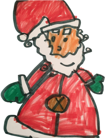 Santa's Coming To Town - Santa Claus (480x480), Png Download