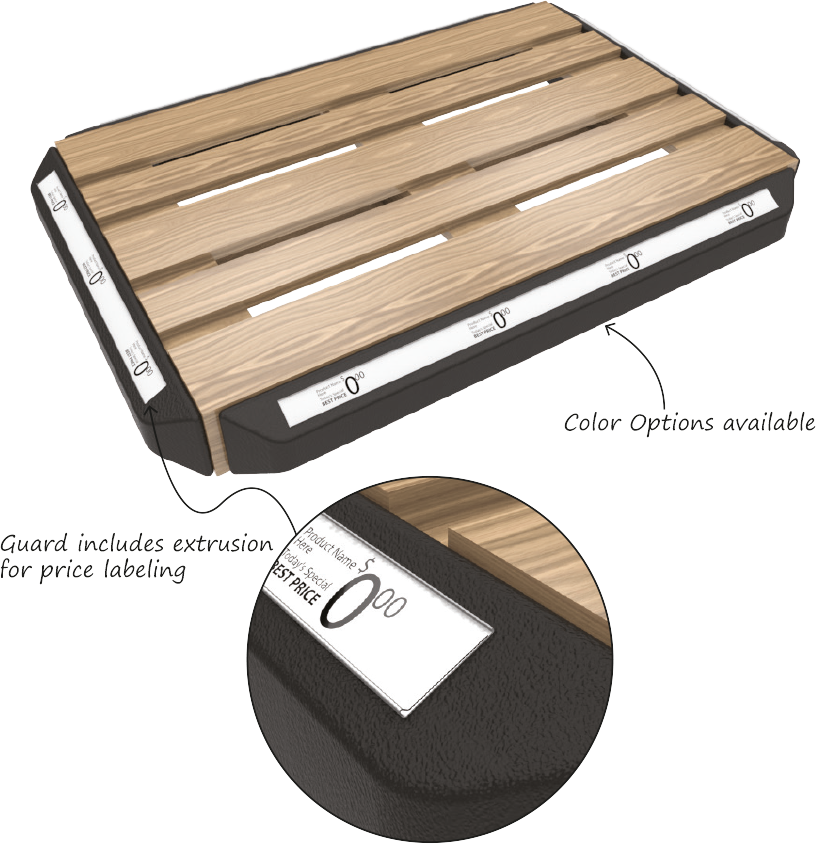 Pallet Guard Enhance Appearance Of Pallet - Pallet (816x844), Png Download