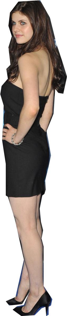 Alexandra Daddario Png Picture Peoplepngcom - Little Black Dress (1024x768), Png Download