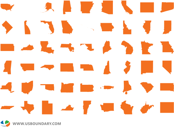State Sprite Image With Transparent Background And - Black And White (576x424), Png Download