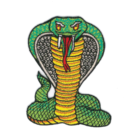1219 Cobra Patch 4"h - Patch Cobra (600x600), Png Download