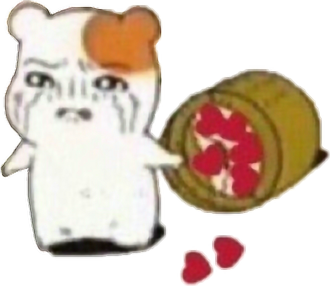 Ebichuthehamster Ebichu Crying Memes Funny Anime - Ebichu Crying Png (670x582), Png Download