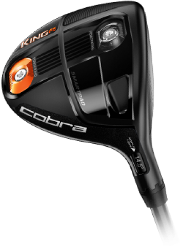 Cobra - King F6 - Wood - Herre - Velg Flex Og Loft - Cobra F6 Fairway Wood - Black - 3/4wd Left Handed Regular (500x636), Png Download