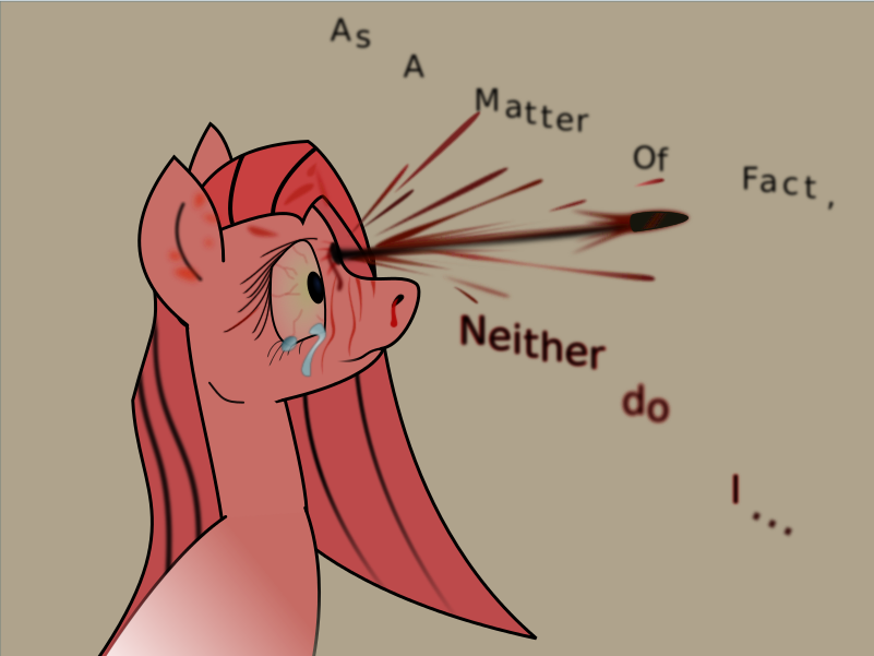 #293258 - Artist - Haterthepony, Artist - Kopaleo, - Pinkie Pie Suicide (801x601), Png Download