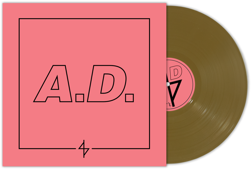 Angel Du$t - A - D - Lp Gold Vinyl - Reaper Records - Angel Du$t / A.d. (1000x681), Png Download