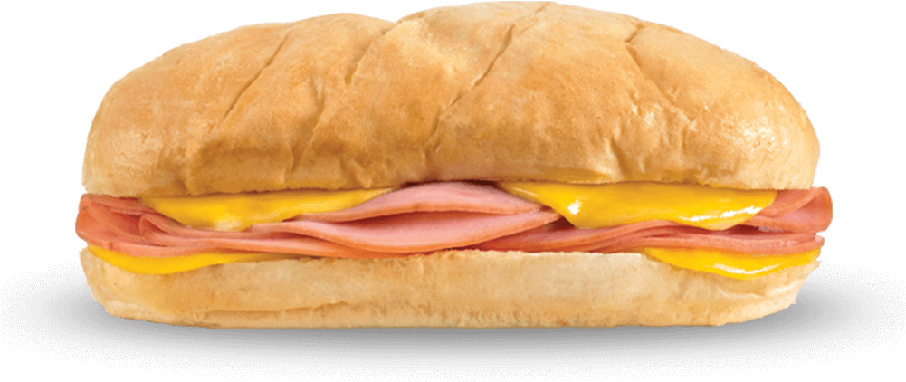 Sub Selects® Classic Ham & Cheese - Sandwich (1000x473), Png Download