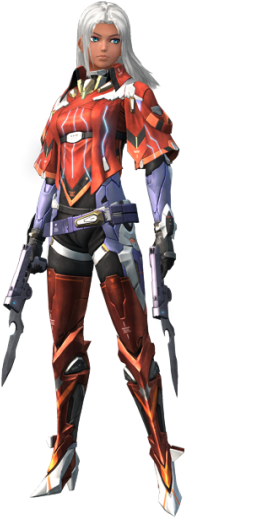 Featured Protagonist Shulk, X Allows The Player To - Elma Xenoblade Chronicles X (270x522), Png Download