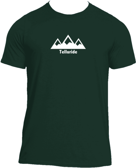 Ski Telluride, Colorado Snowy Mountain - T Shirt Boulder Mtb (600x600), Png Download