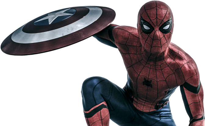 Civil War #spiderman #marvel - Captain America Civil War Spiderman Wallpaper Hd Tom (700x433), Png Download
