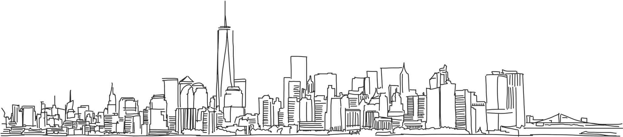 #newyorkcitygirls - Architecture (2048x499), Png Download