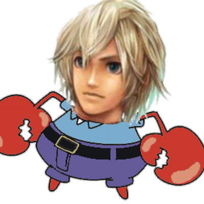 Shulk Hogan - Mr Krabs From Spongebob (400x400), Png Download