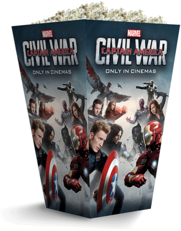 Civil War” Picks Up Where “avengers - Marvel's Captain America: Civil War: The Art (381x502), Png Download