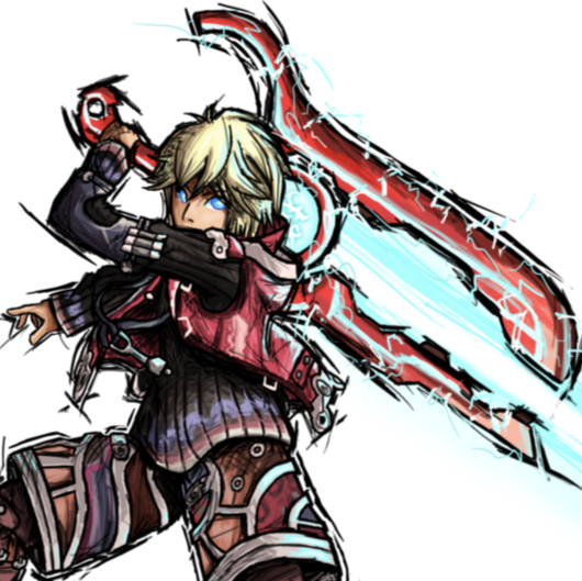 Photo - Shulk Smash Bros Ultimate (530x529), Png Download