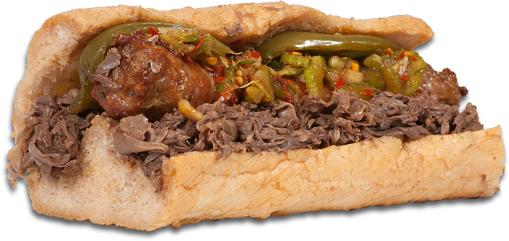 Meatballsub Italianbeef Combo - Italian Beef And Sausage Combo (1051x555), Png Download