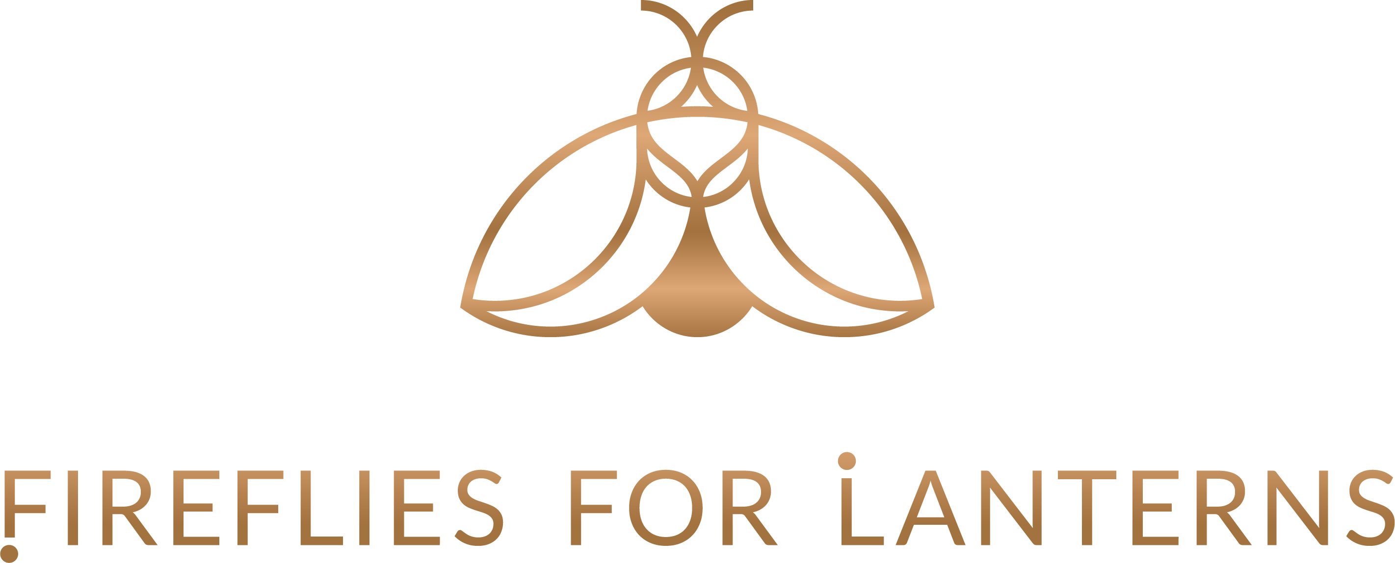 Fireflies For Lanterns Myshopify Com Logo - Dress (2843x1149), Png Download