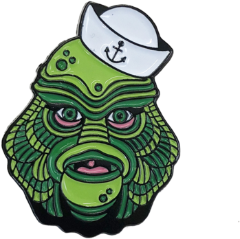 Sailor Gill-man Pin - Sailor (500x500), Png Download