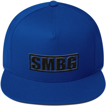 Boldy Flat Bill Cap - Logo (blue) (400x400), Png Download