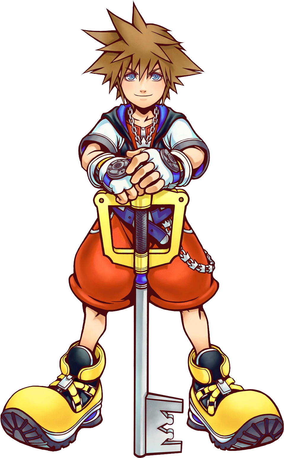 Download Png Image Report - Sora Kingdom Hearts Artwork (974x1552), Png Download