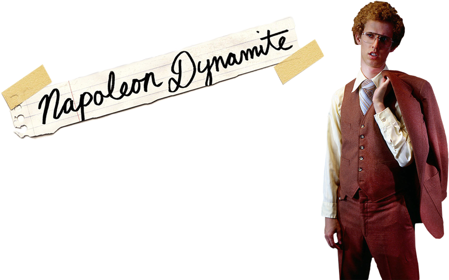 Napoleon Dynamite Png - Napoleon Dynamite (1000x562), Png Download