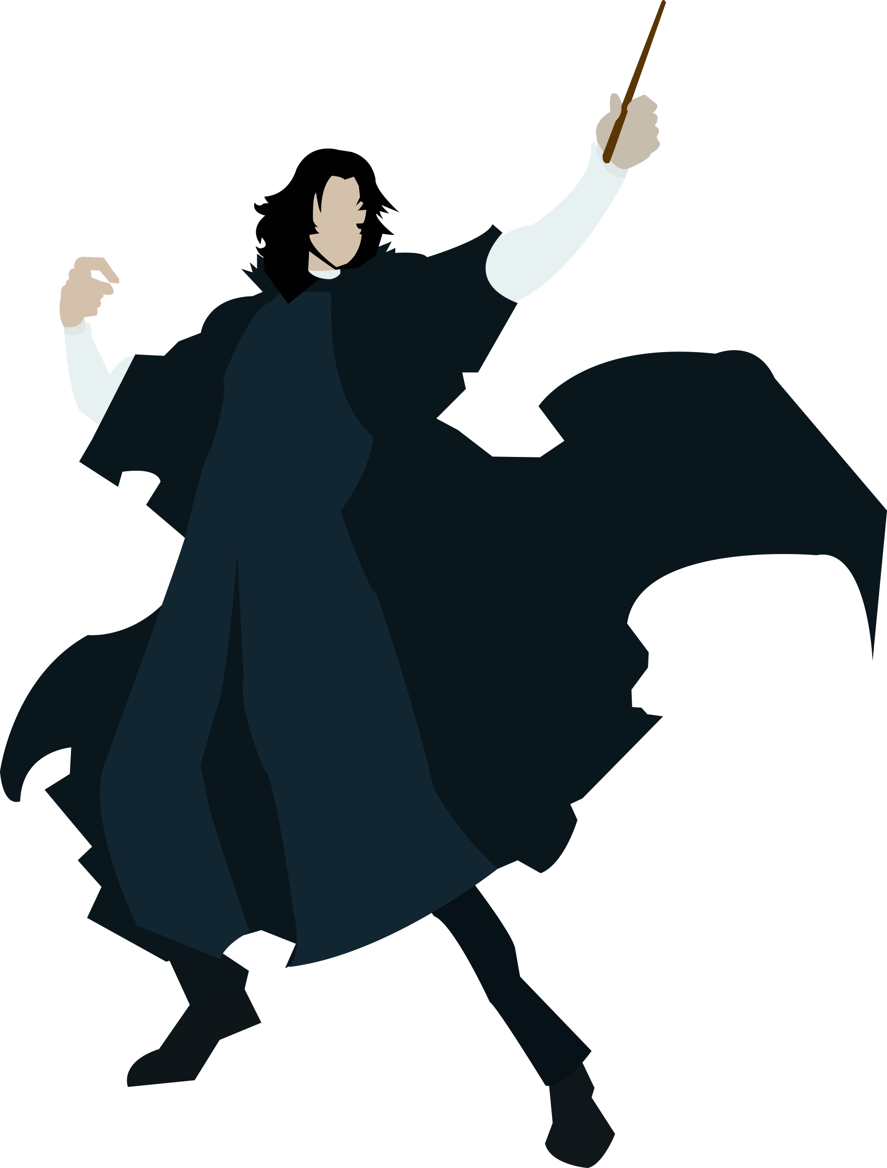 Rest In Peace, Half Blood Prince - Illustration (1800x2372), Png Download