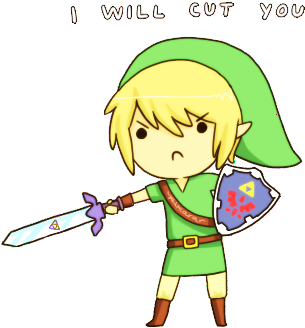 Link, Funny, And Legend Of Zelda Image - Legend Of Zelda Link Funny (500x500), Png Download
