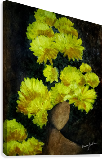 Chrysanthemum Art - Chrysanths (329x511), Png Download