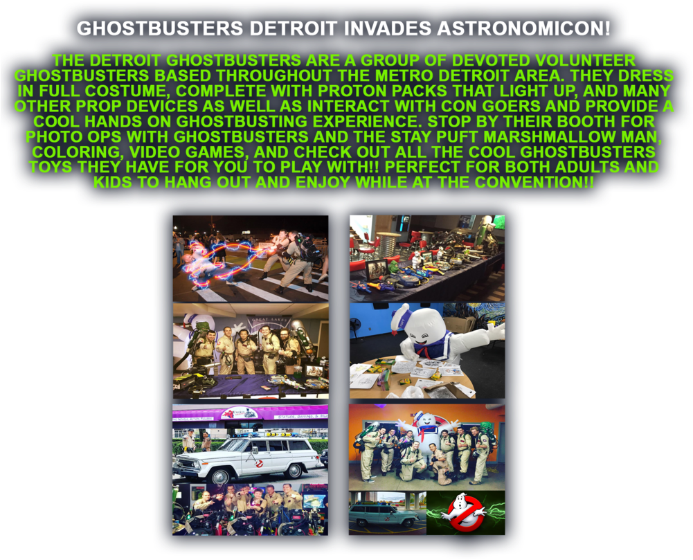 Ghostbusters Detroit Page - Event (1000x848), Png Download