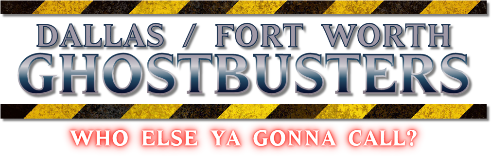 Dallas/fort Worth Ghostbusters - Hulen Mall (1108x342), Png Download