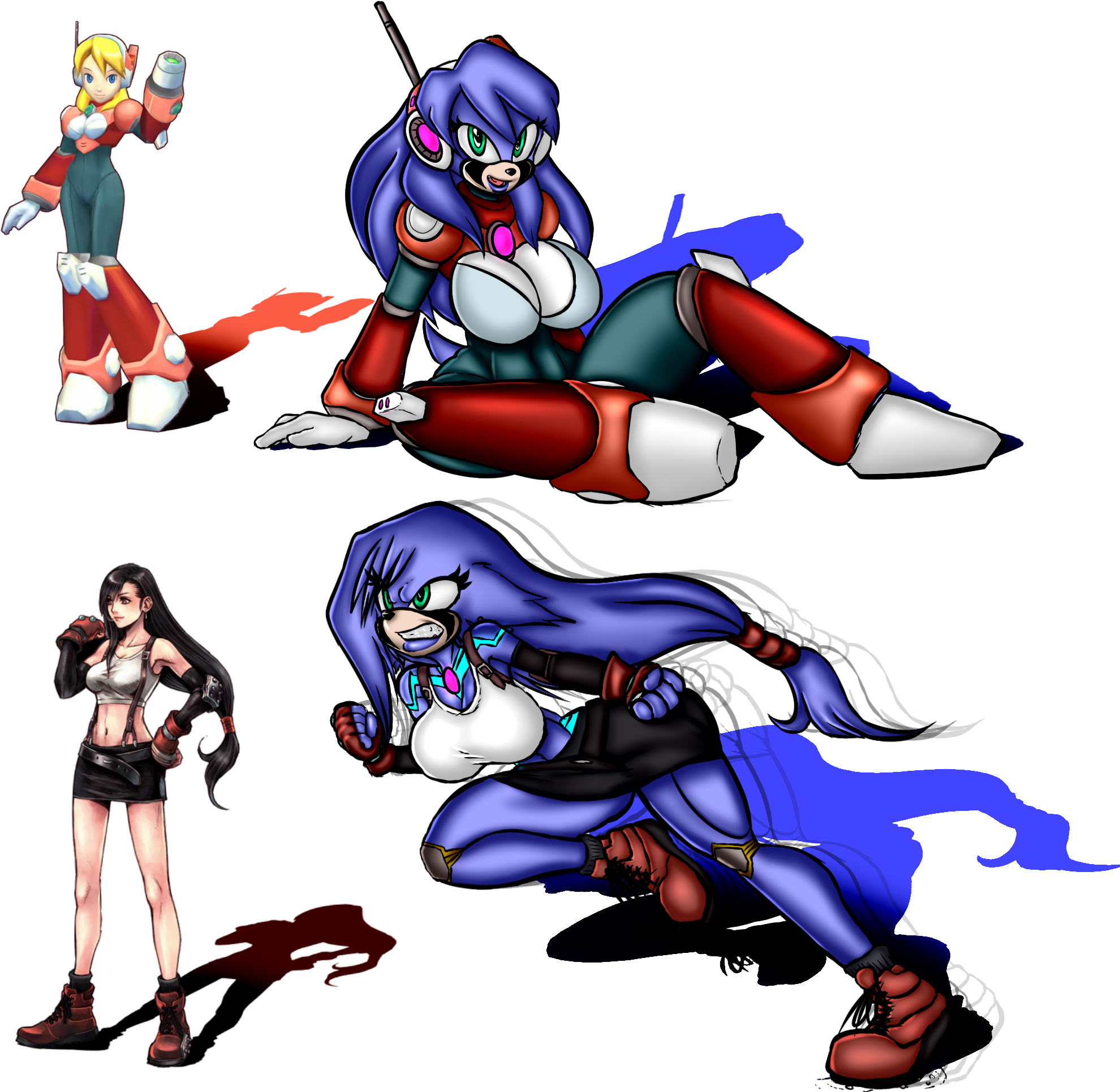 Ehma, Alia /tifa Lockhart (ff7) - Final Fantasy Vii Tifa Lockhart Cosplay Costume (2000x2000), Png Download