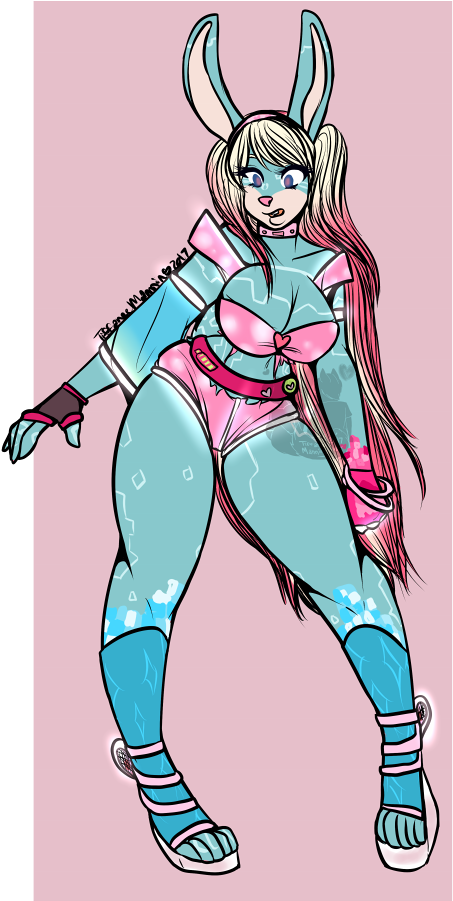 It Just Fit [commission] - Cartoon (559x900), Png Download