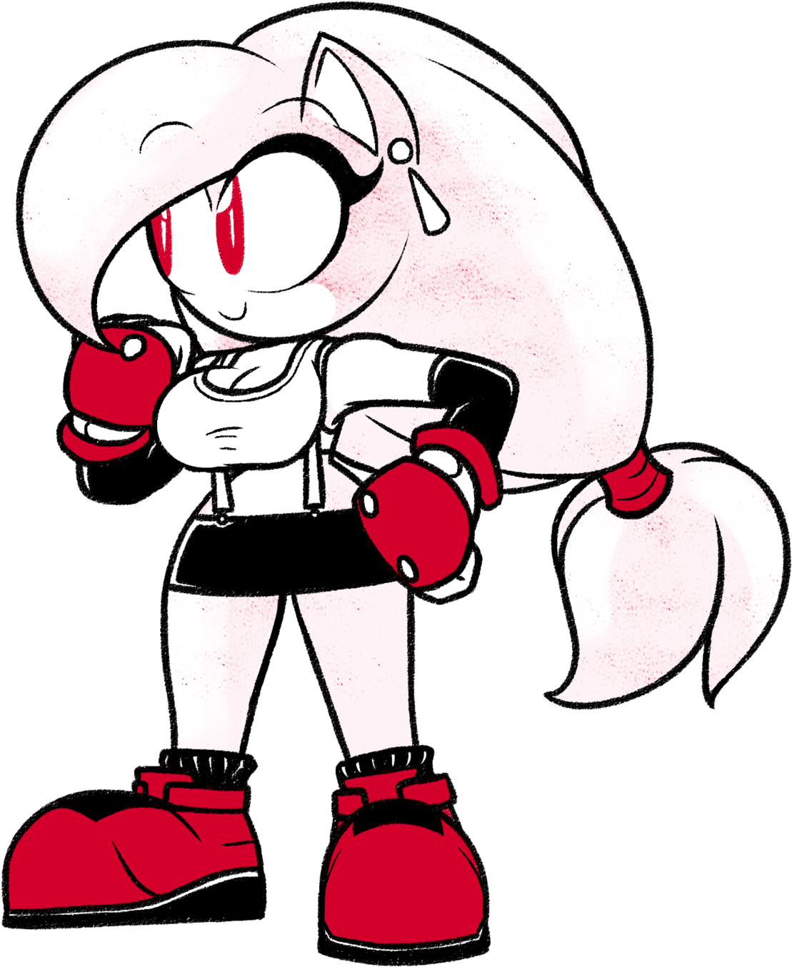 Patreon Request, Sonic As Tifa - Sonic Drive-in (1280x1445), Png Download