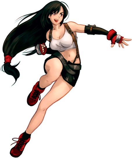 Tifa - Pastebin - Com - Tifa Transparent (500x586), Png Download